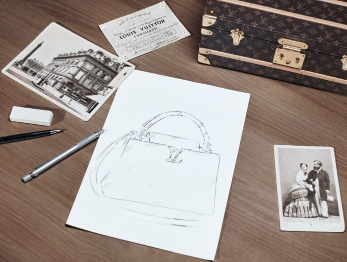 Louis Vuitton's Artsy Capucines Bags Are Conversation Starters All