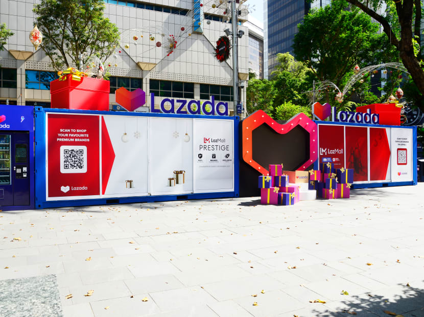 Lazada launches festive pop-up showcase along Orchard Road