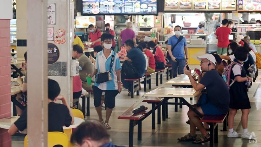 Three options to allow for groups of 5 vaccinated diners to eat at coffee shops, canteens: Amy Khor 