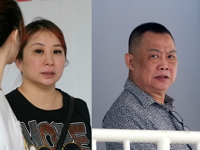 Zhang Xi (left) was cleared of 14 charges relating to procuring and harbouring four women for prostitution, managing a brothel and living off their earnings.