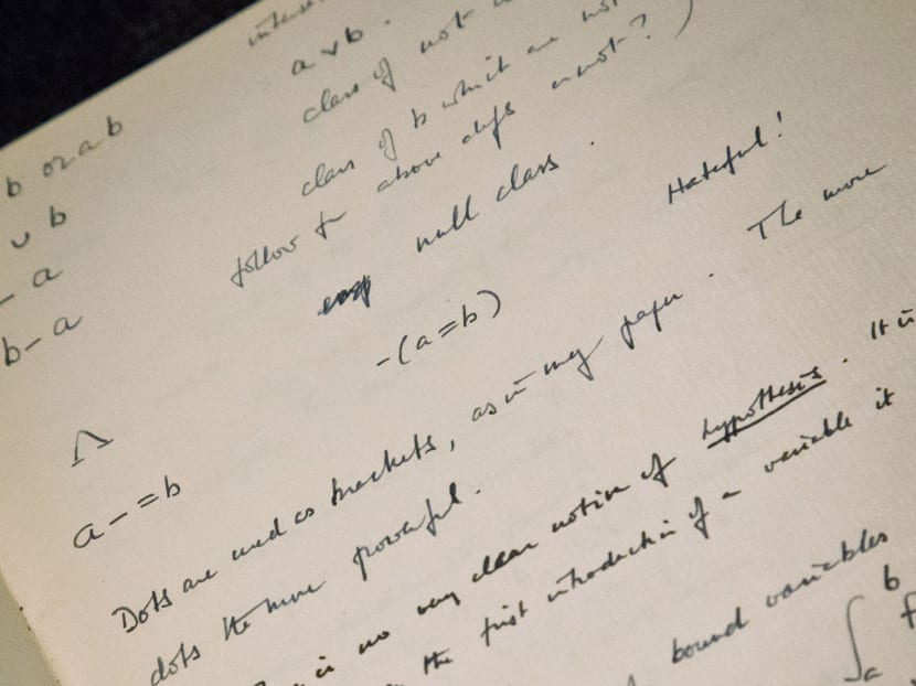 Rare notebook by British code breaker Alan Turing expected to fetch S$1.37 million at auction