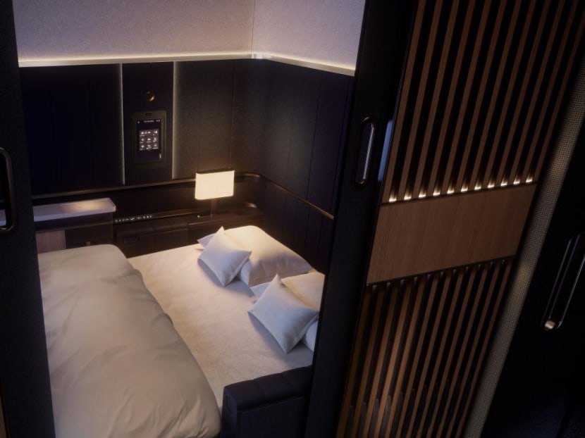 Lufthansa unveils new Allegris first and business class cabins with metre-wide seating and extra-long beds Lufthansa unveils new Allegris first and business class cabins with metre-wide seating and extra-long beds