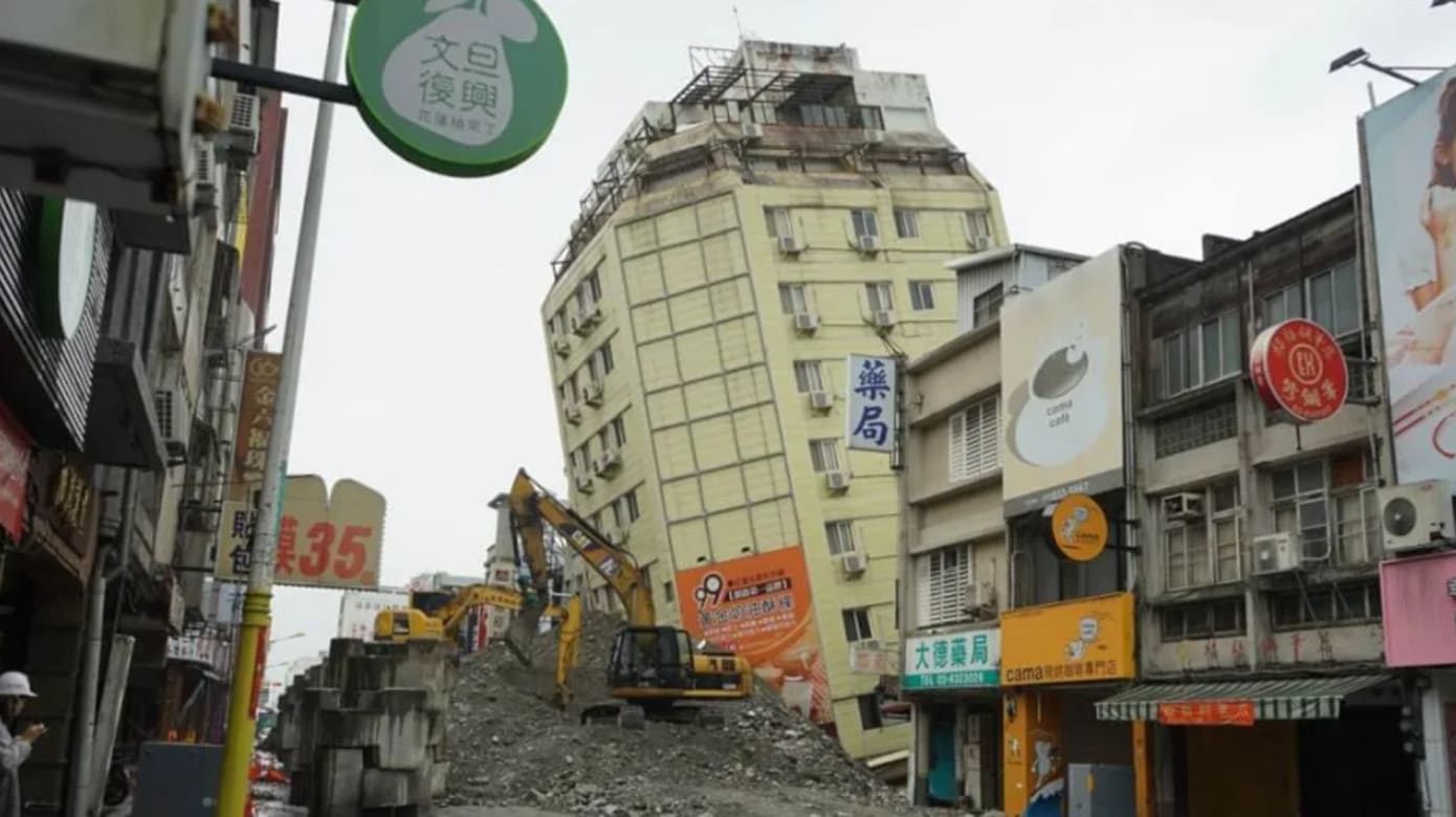 台湾花莲今日再度出现规模6级以上地震