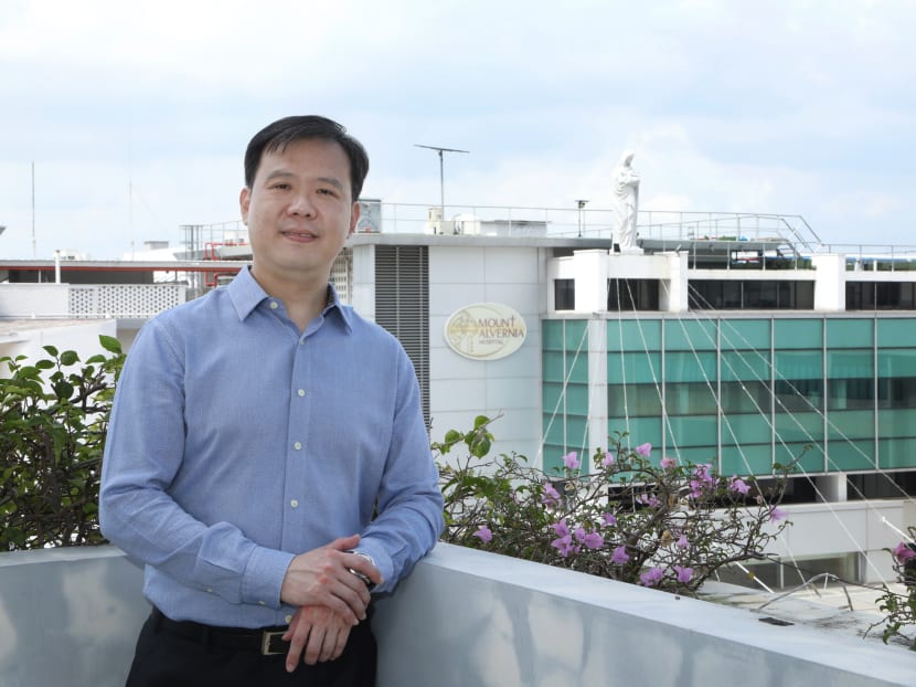 Dr James Lam Kian Ming, chief executive officer of Mount Alvernia Hospital. Dr James Lam Kian Ming, chief executive officer of Mount Alvernia Hospital.