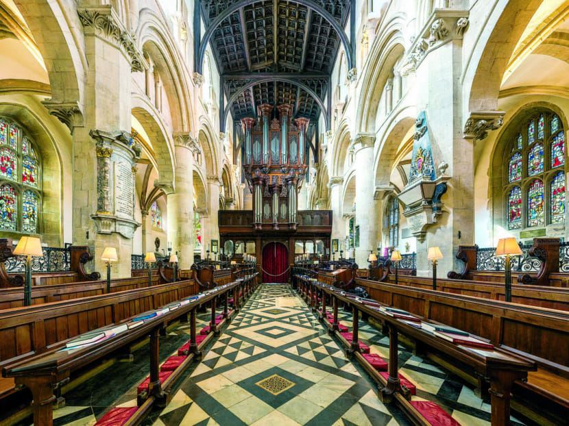 Visit the Christ Church in Oxford, UK, and be wowed by the architecture, elegant interiors and stained-glass windows. Photo: ASA Holidays