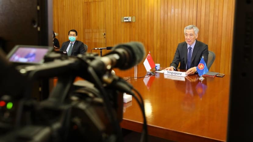 COVID-19: ASEAN should have guidelines on imposing travel or trade restrictions, says PM Lee COVID-19: ASEAN should have guidelines on imposing travel or trade restrictions, says PM Lee