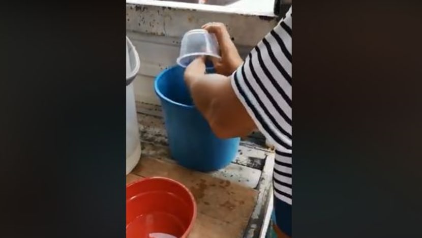 Video peniaga taufu fah guna semula mangkuk plastik tular
