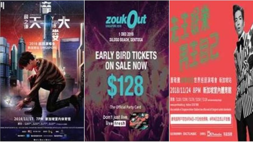 20-year-old arrested over scams involving ZoukOut, concert tickets 20-year-old arrested over scams involving ZoukOut, concert tickets