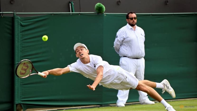 Garin into Wimbledon quarter-finals after epic battle Garin into Wimbledon quarter-finals after epic battle