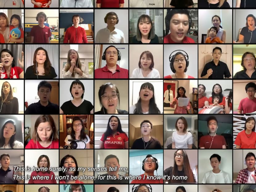 Participants for the virtual choir ranged in age from five to 80.