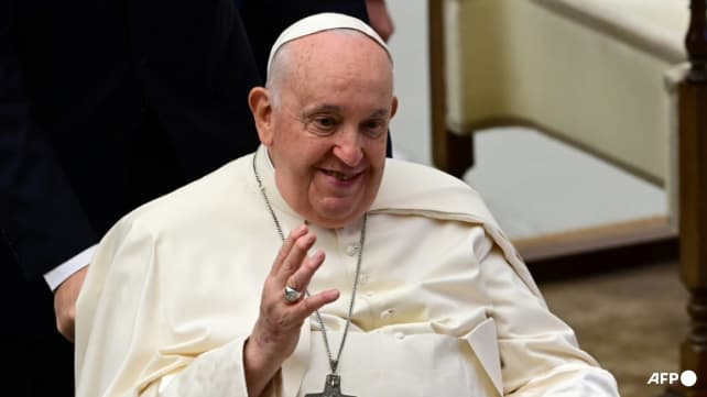 Pope's condition improving but will stay indoors to be on safe side, says Vatican