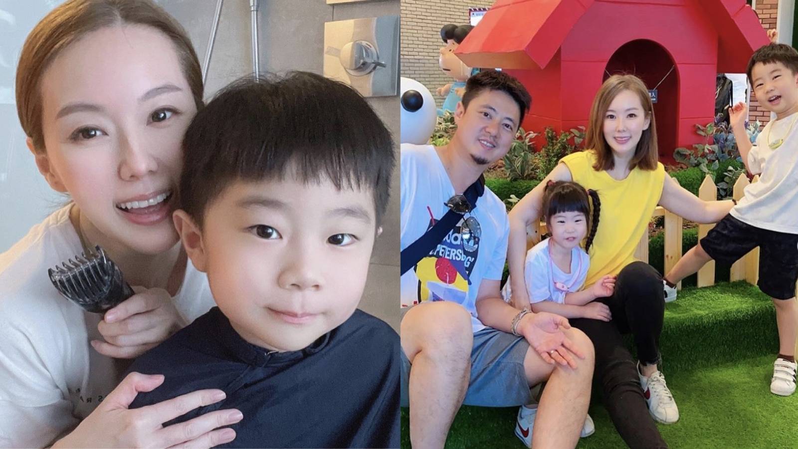 Yvonne Lim Is Now Her Family's “In-House Bathroom Hairdresser" Yvonne Lim Is Now Her Family's “In-House Bathroom Hairdresser"