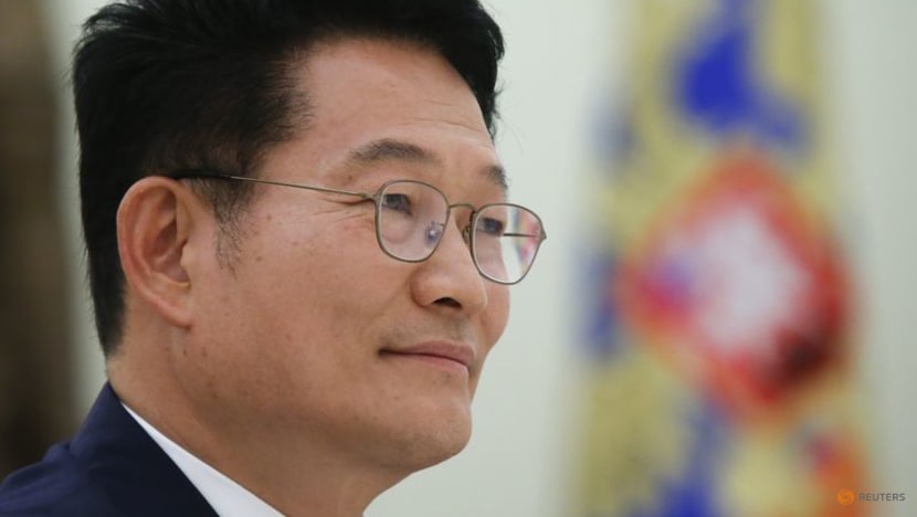 Leader of South Korea's ruling party attacked ahead of presidential election Leader of South Korea's ruling party attacked ahead of presidential election