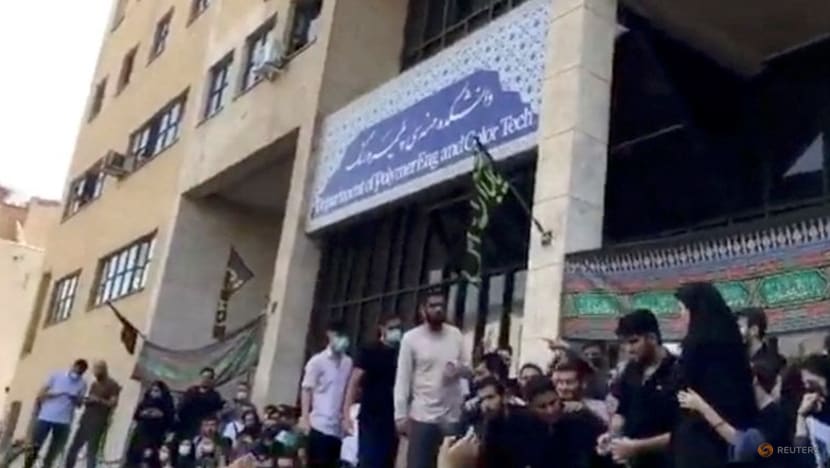 Protests flare across Iran in violent unrest over woman's death Protests flare across Iran in violent unrest over woman's death
