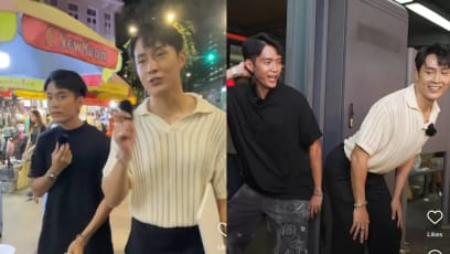 1.9m-Tall Tyler Ten Subtly Height-Shames Desmond Ng, Who's 1.78m, In Street Challenge