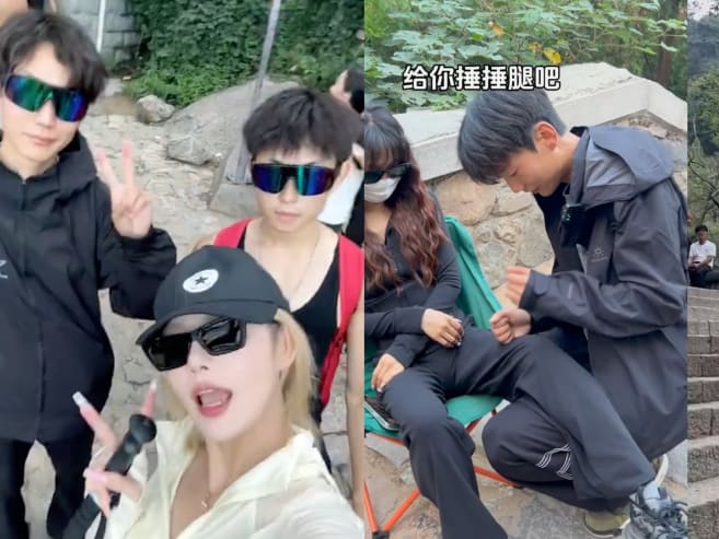 Hot uni students earn over S$2,700 a month by offering climbing buddy services on China’s Mount Tai