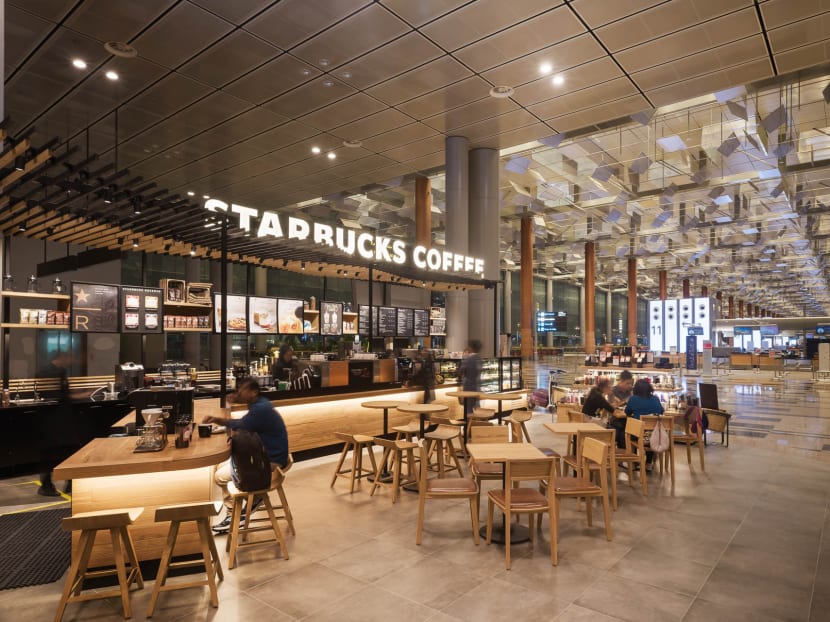 Starbucks Reserve store at Changi Airport's Terminal 3. Photo: Starbucks