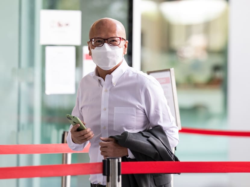 Gilbert Goh at the State Courts in December 2021. Gilbert Goh at the State Courts in December 2021.