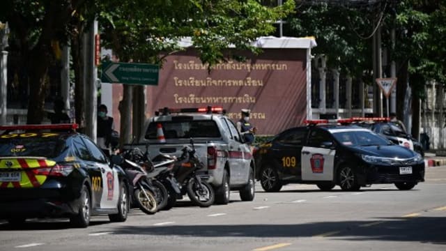 曼谷一军事设施发生枪击案 嫌犯导致一死二伤后落网