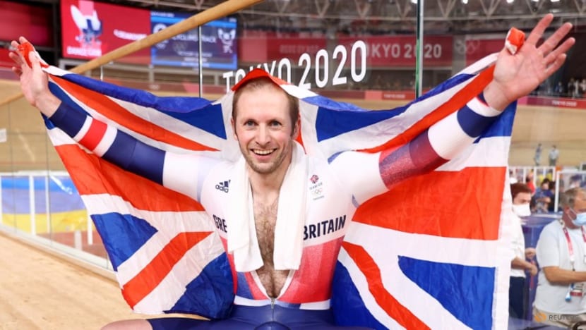 Olympics-Cycling-Seventh heaven for keirin king Kenny Olympics-Cycling-Seventh heaven for keirin king Kenny