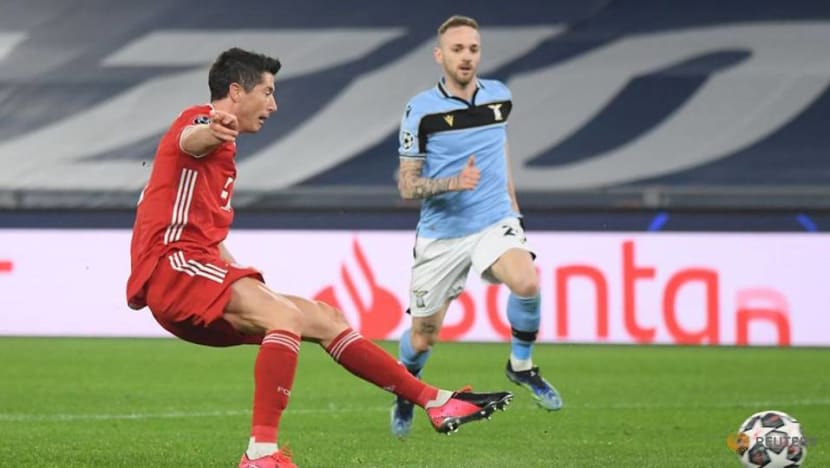 Lewandowski hits goal landmark as Bayern Munich hammer Lazio in Rome Lewandowski hits goal landmark as Bayern Munich hammer Lazio in Rome