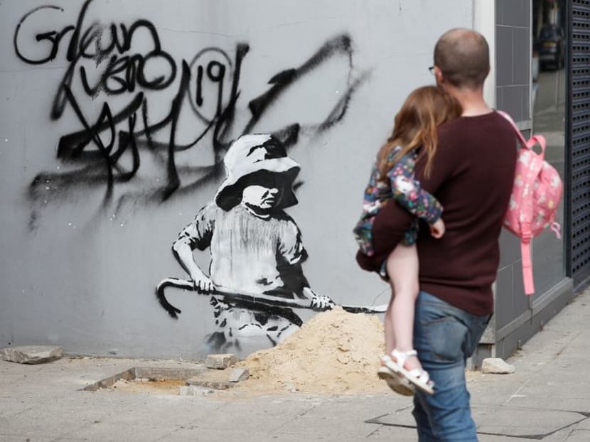 A Great British Spraycation: Banksy's new seaside murals A Great British Spraycation: Banksy's new seaside murals