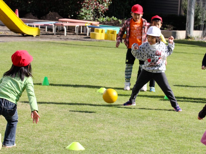 In Japan’s pre-schools, children must play