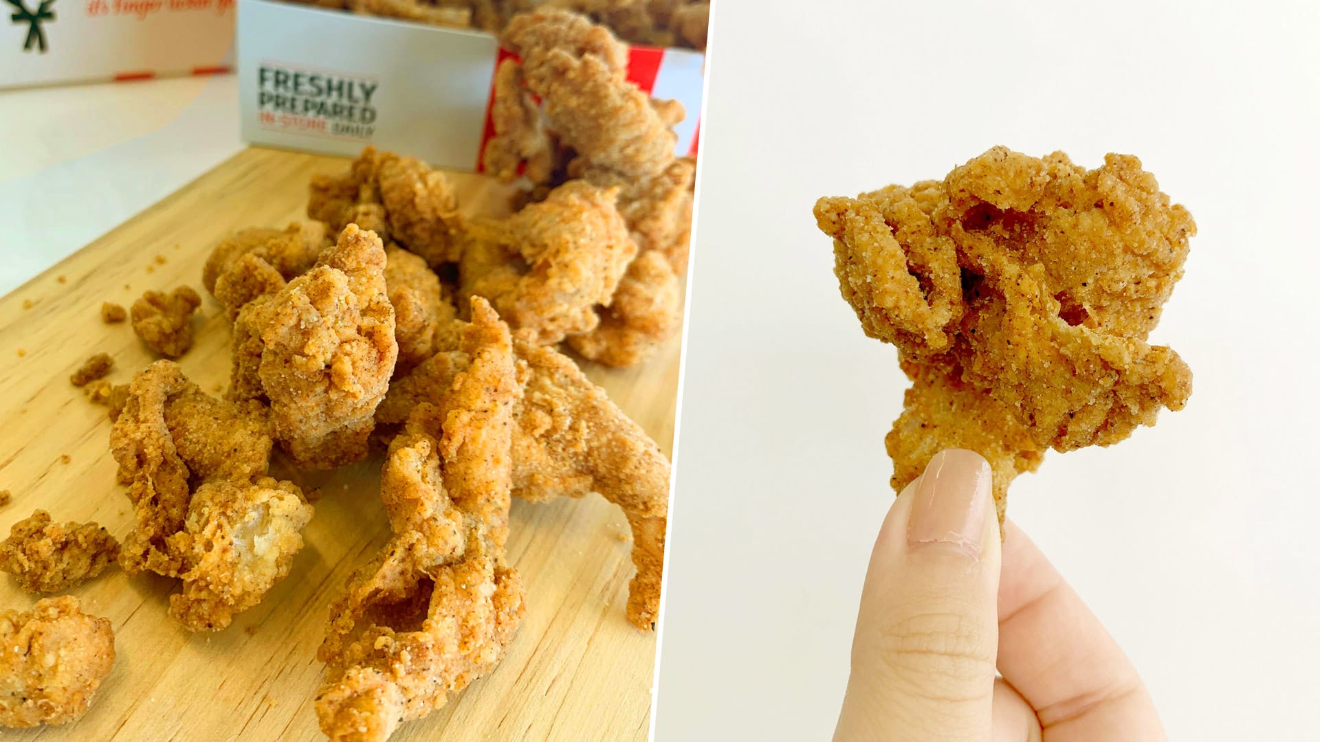 KFC’s Chicken Skin Taste Test: Nice Or Not? KFC’s Chicken Skin Taste Test: Nice Or Not?