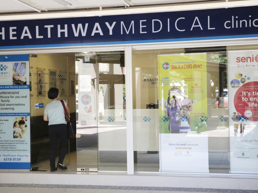 Healthway Medical Clinic at Block 201D Tampines street 21 #01-1143. Photo: Wee Teck Hian/TODAY