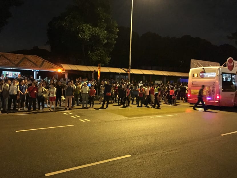 Flooded tunnels, trackside fire cause massive disruption to 13 stations on North-South Line Flooded tunnels, trackside fire cause massive disruption to 13 stations on North-South Line