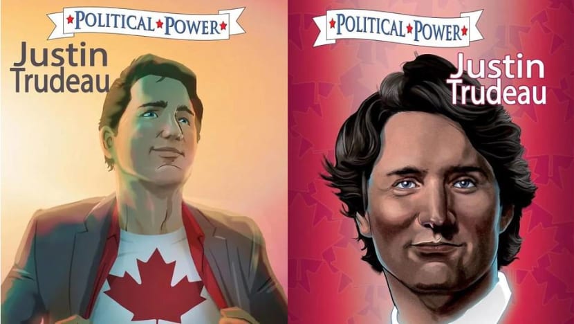 Is it a bird? Is it a plane? No, it's Canadian prime minister Justin Trudeau
