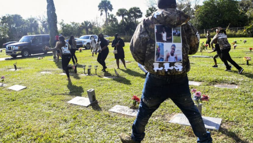Mother of slain Florida teen shot during burial service Mother of slain Florida teen shot during burial service