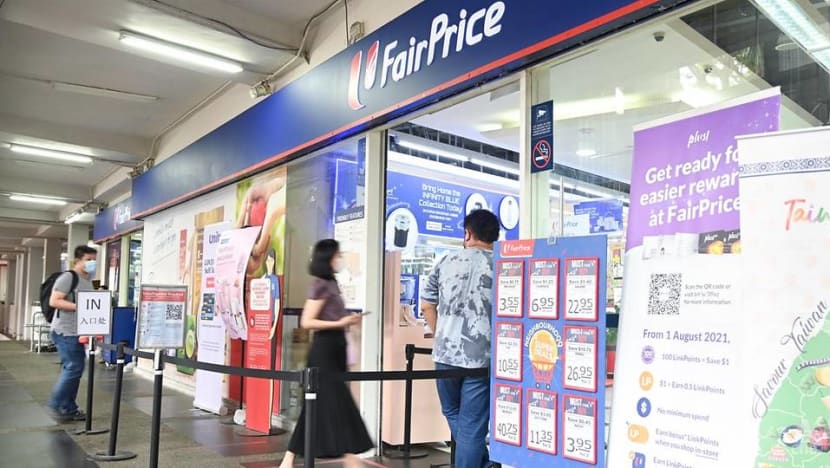Discount on about 100 essential items at NTUC FairPrice supermarkets every Friday from Mar 4 Discount on about 100 essential items at NTUC FairPrice supermarkets every Friday from Mar 4