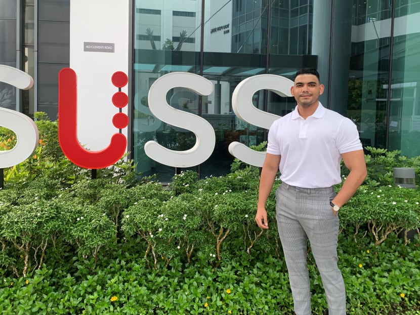 The author (pictured) says it has been a challenge juggling his unpredictable work schedule and his part-time degree course at SUSS. The author (pictured) says it has been a challenge juggling his unpredictable work schedule and his part-time degree course at SUSS.