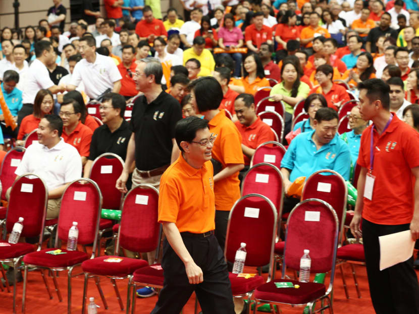 The author argues that Mr Heng, seen here at last year's May Day Rally, should have taken the opportunity to re-frame the Singapore tax and benefits model as being progressive in terms of not only income, but wealth, too. TODAY file photo