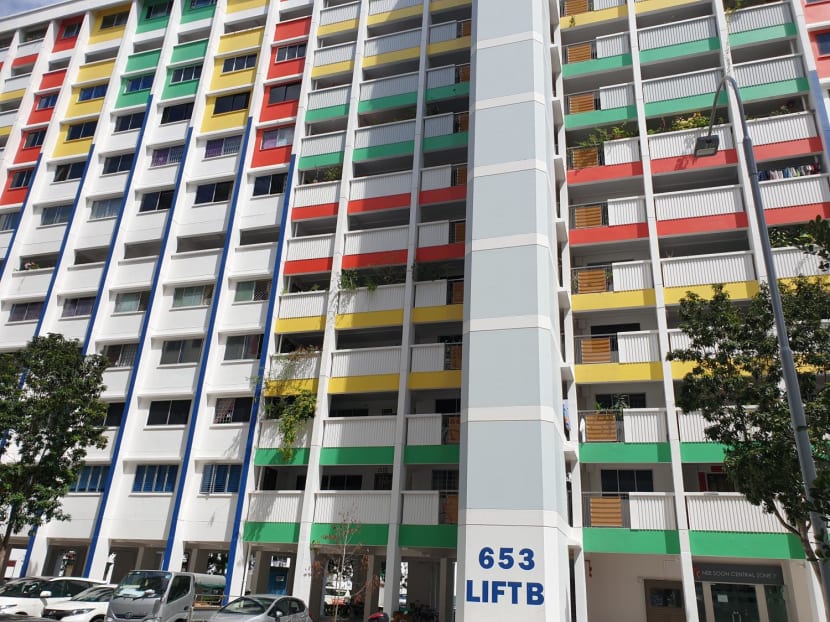 Block 653 Yishun Avenue 4, where an alleged murder took place on 10 Oct, 2022.