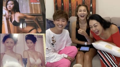 Ex Mediacorp Stars Constance Song, Cassandra See & Deborah Sim Catch Up On FB Live; Reminisce About The Sexy Pics They Took In Their Younger Days