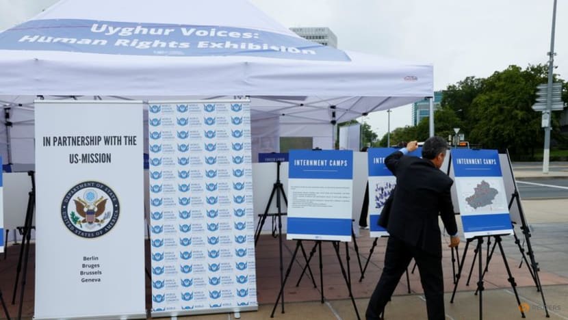 China accuses Washington of 'low political tricks' over Uyghur exhibit China accuses Washington of 'low political tricks' over Uyghur exhibit