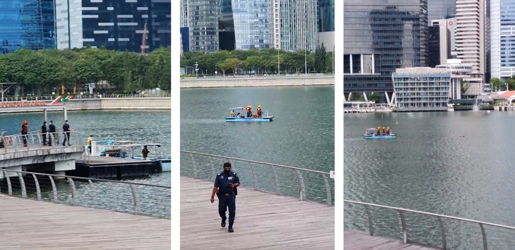 Body of 68-year-old man found floating at Marina Bay