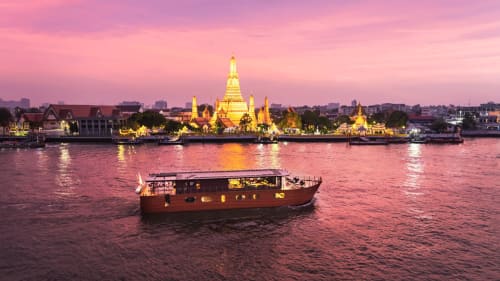 A step back in time: Sailing from Bangkok to Ayutthaya on a luxury cruise boat