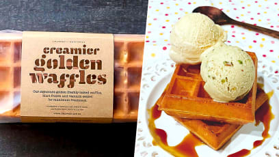 Creamier Ice Cream’s Ready-To-Eat Frozen Waffles For Circuit Breaker: Nice Or Not?