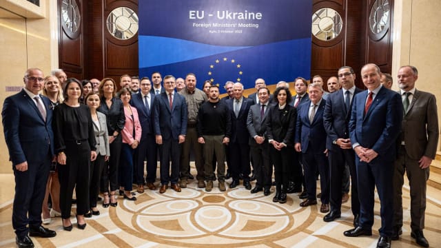 欧盟首次在乌克兰举行外交部长会议