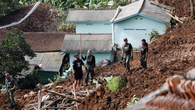 印尼西爪哇省地震 死亡人数增至252