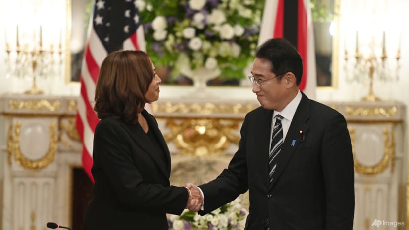 US' Harris, Japan's Kishida condemn China's actions in Taiwan Strait