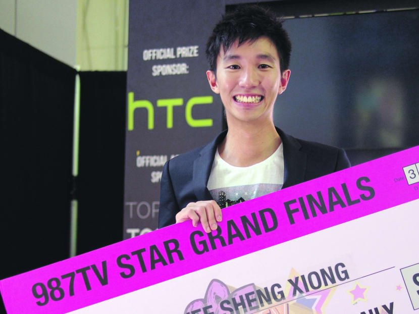 Warrick Wee, the ultimate winner of this year’s 987TV Star.