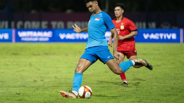 幼狮队东运男子足球B组第三场小组赛踢和老挝