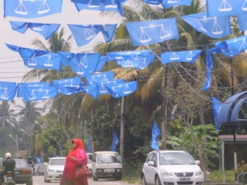 Barisan Nasional flags. Malay Mail Online file photo
