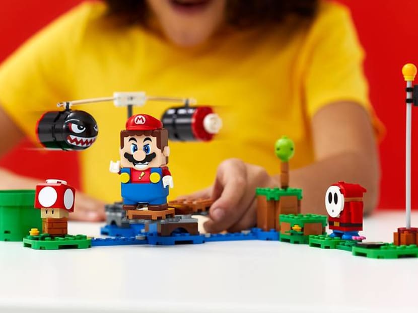 Video game or toy? World's first Lego Super Mario can collect coins in real life