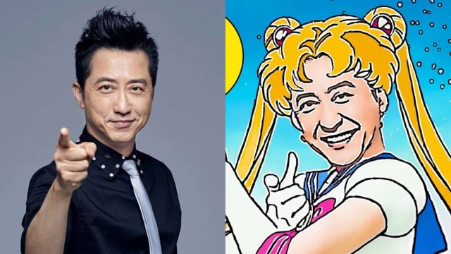 庾澄庆“变身”美少女战士　网友笑亏：毁童年！
