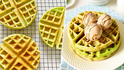 Make Your Own Old-School Pandan Waffles & Gula Melaka Ice Cream 
